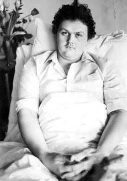 Guðlaugur Friðþórsson after surviving the Helga María disaster