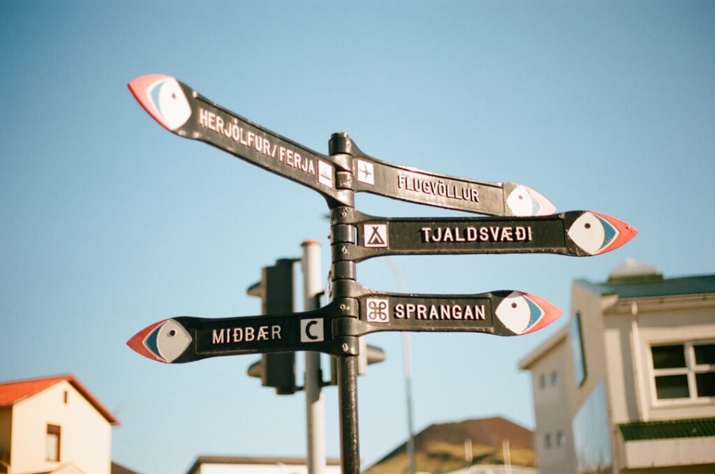 icelandic language phrases — Hvað mælirðu með? (kvath my-lir-thuh meth?) — What do you recommend?