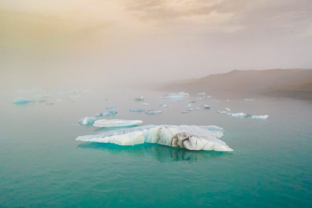 glaciers in Iceland — Precipitation patterns also play a role.