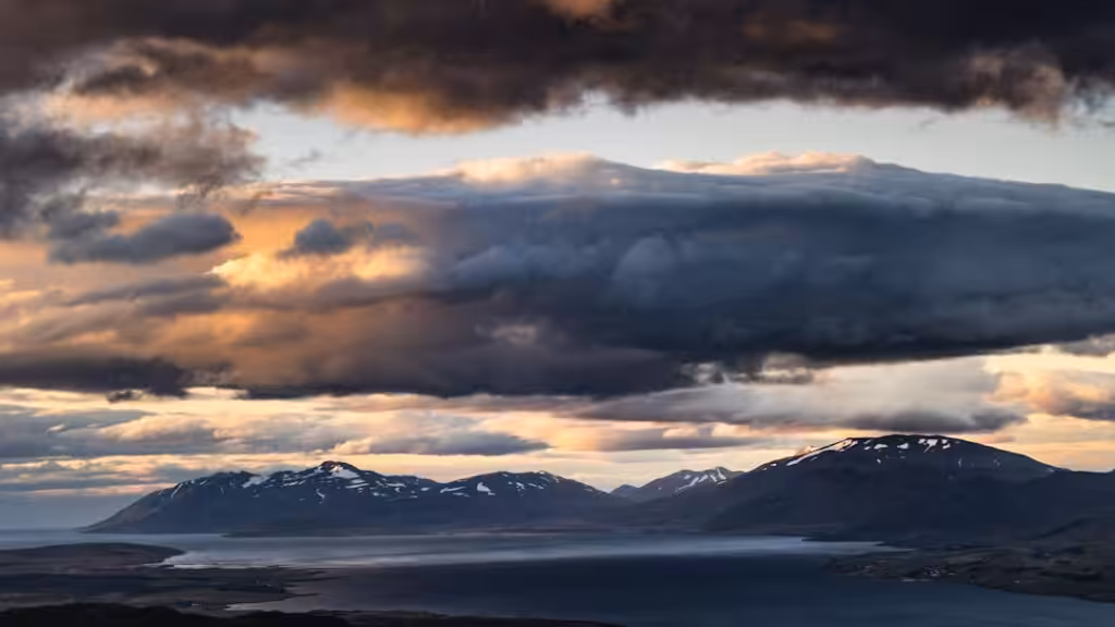 Iceland weather warning — Red warnings — indicating conditions that are dangerous and potentially…