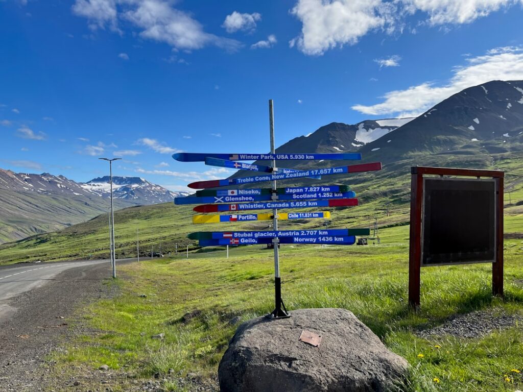 Iceland overtourism sign — At the national level, a proposal to introduce a nature conservation fee for…